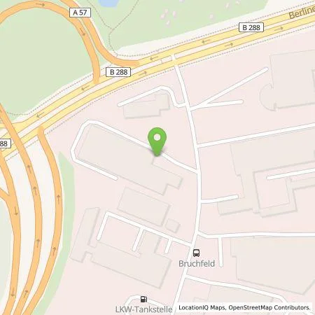 Standortübersicht der Tankstelle Circle K Deutschland GmbH in 47809 Krefeld