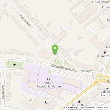 Standortübersicht der Tankstelle Hamburger Energiewerke Mobil GmbH in 22335 Hamburg