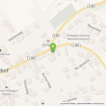 Standortübersicht der Tankstelle amperio GmbH in 56290 Mörsdorf