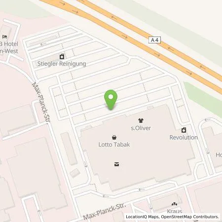 Standortübersicht der Tankstelle amperio GmbH in 50858 Köln