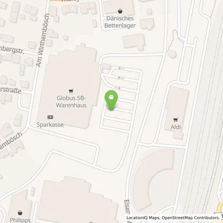 Standortübersicht der Tankstelle amperio GmbH in 66606 St. Wendel