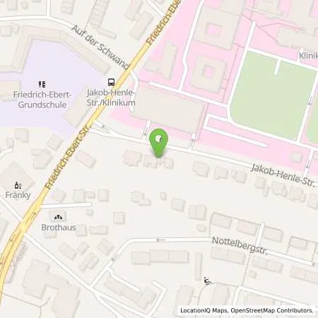 Standortübersicht der Tankstelle infra fürth gmbh in 90763 Fürth