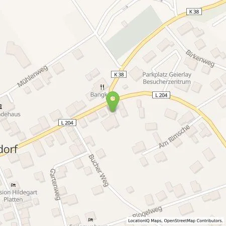 Standortübersicht der Tankstelle amperio GmbH in 56290 Mörsdorf