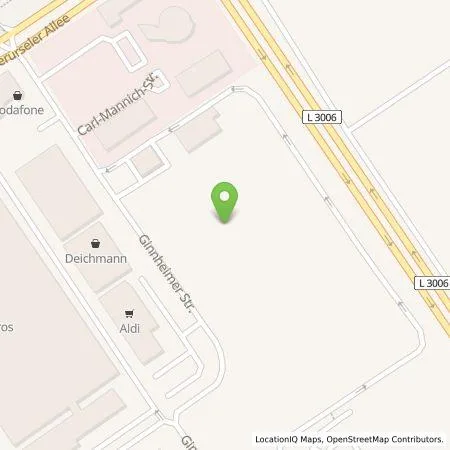 Standortübersicht der Tankstelle amperio GmbH in 65760 Eschborn