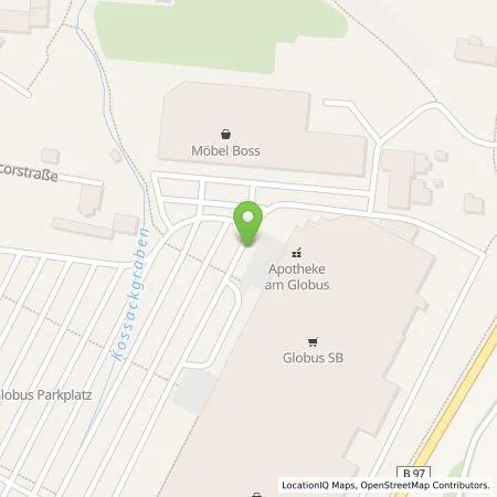 Standortübersicht der Tankstelle amperio GmbH in 02977 Hoyerswerda