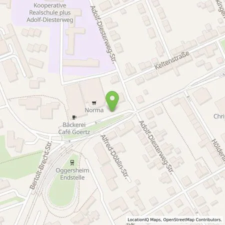 Standortübersicht der Tankstelle amperio GmbH in 67071 Ludwigshafen am Rhein