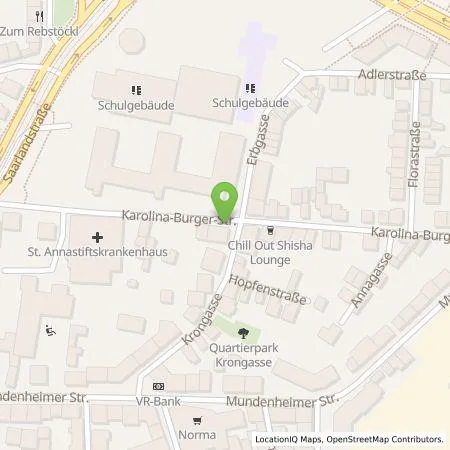 Standortübersicht der Tankstelle amperio GmbH in 67065 Ludwigshafen am Rhein