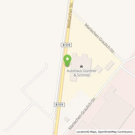 Standortübersicht der Tankstelle amperio GmbH in 65439 Flörsheim am Main