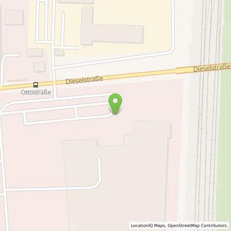 Standortübersicht der Tankstelle amperio GmbH in 06130 Halle (Saale)