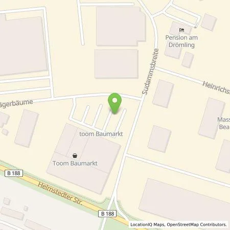 Standortübersicht der Tankstelle amperio GmbH in 38448 Wolfsburg