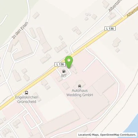 Standortübersicht der Tankstelle amperio GmbH in 51766 Engelskirchen