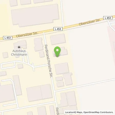 Standortübersicht der Tankstelle amperio GmbH in 67269 Grünstadt