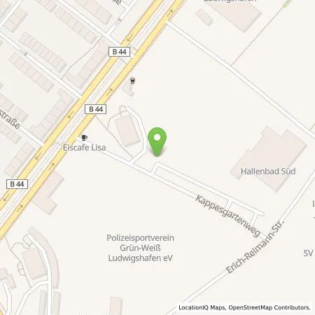 Standortübersicht der Tankstelle amperio GmbH in 67061 Ludwigshafen am Rhein