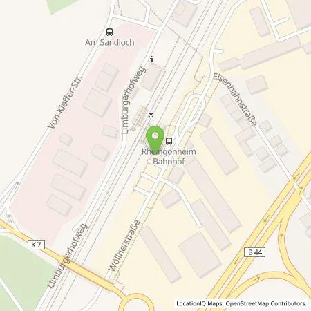 Standortübersicht der Tankstelle amperio GmbH in 67065 Ludwigshafen am Rhein