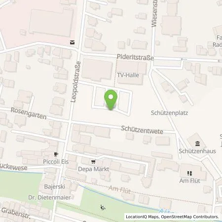 Standortübersicht der Tankstelle amperio GmbH in 32657 Lemgo