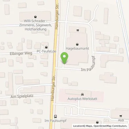 Standortübersicht der Tankstelle amperio GmbH in 38518 Gifhorn (Gamsen)