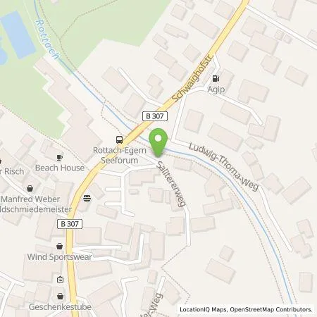 Standortübersicht der Tankstelle Elektrizitätswerk Tegernsee Vertriebs- und Service-KG in 83700 Rottach-Egern