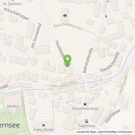 Standortübersicht der Tankstelle Elektrizitätswerk Tegernsee Vertriebs- und Service-KG in 83684 Tegernsee