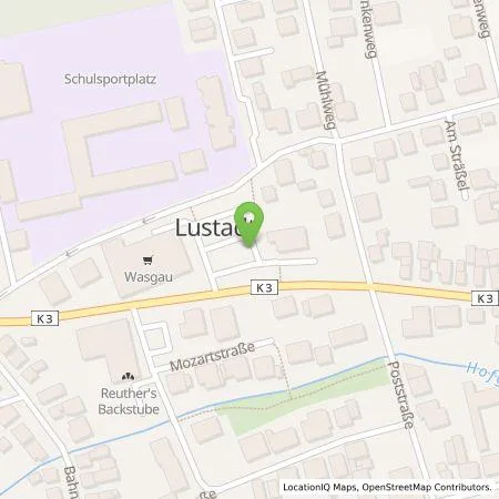 Standortübersicht der Tankstelle Pfalzwerke AG in 67363 Lustadt