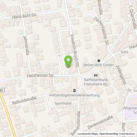 Standortübersicht der Tankstelle Pfalzwerke AG in 67251 Freinsheim