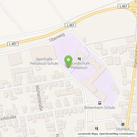 Standortübersicht der Tankstelle Pfalzwerke AG in 67240 Bobenheim Roxheim