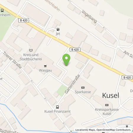 Standortübersicht der Tankstelle Pfalzwerke AG in 66869 Kusel