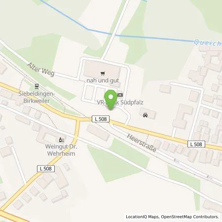 Standortübersicht der Tankstelle Pfalzwerke AG in 76831 Bireiler