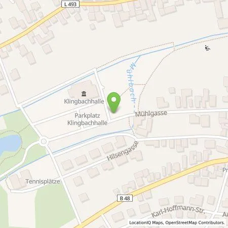 Standortübersicht der Tankstelle Pfalzwerke AG in 76889 Klingenmünster