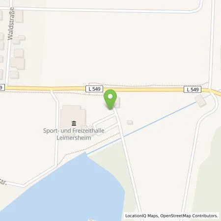 Standortübersicht der Tankstelle Pfalzwerke AG in 76774 Leimersheim