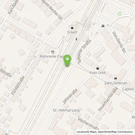 Standortübersicht der Tankstelle Pfalzwerke AG in 67117 Limburgerhof