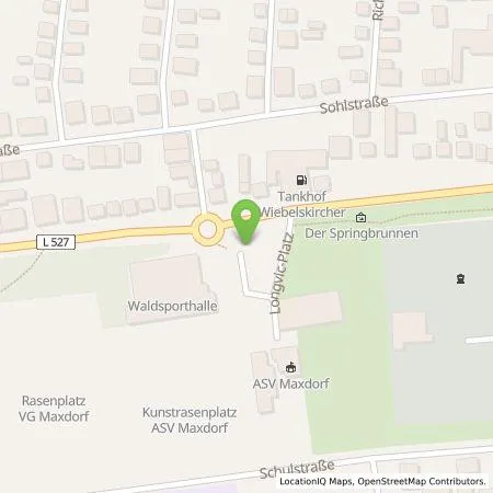 Standortübersicht der Tankstelle Pfalzwerke AG in 67133 Maxdorf