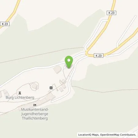 Standortübersicht der Tankstelle Pfalzwerke AG in 66871 Thallichtenberg