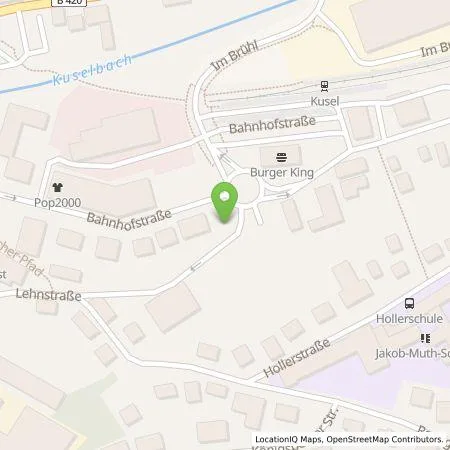 Standortübersicht der Tankstelle Pfalzwerke AG in 66869 Kusel