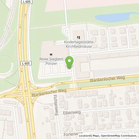 Standortübersicht der Tankstelle Pfalzwerke AG in 76149 Karlsruhe