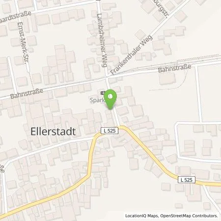 Standortübersicht der Tankstelle Pfalzwerke AG in 67158 Ellerstadt