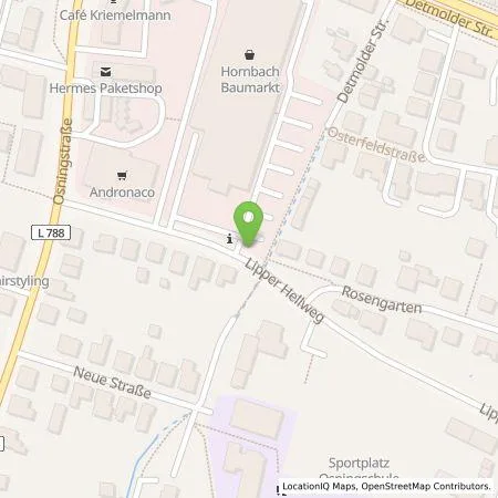 Standortübersicht der Tankstelle Pfalzwerke AG in 33605 Bielefeld