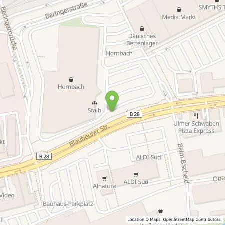 Standortübersicht der Tankstelle Pfalzwerke AG in 89077 Ulm