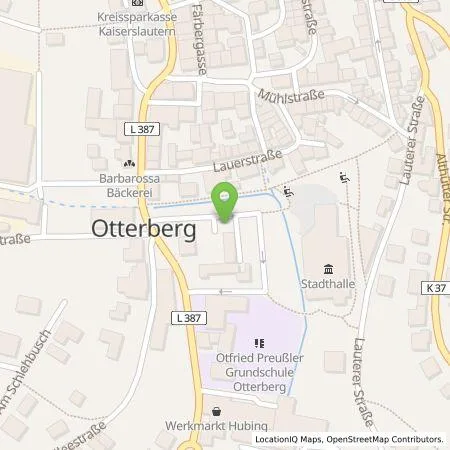 Standortübersicht der Tankstelle Pfalzwerke AG in 67697 Otterberg