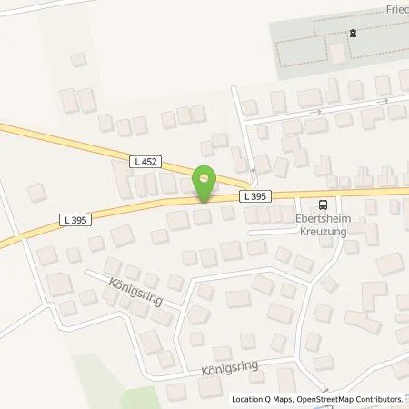 Standortübersicht der Tankstelle Pfalzwerke AG in 67280 Ebertsheim