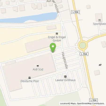 Standortübersicht der Tankstelle Pfalzwerke AG in 76865 Rohrbach