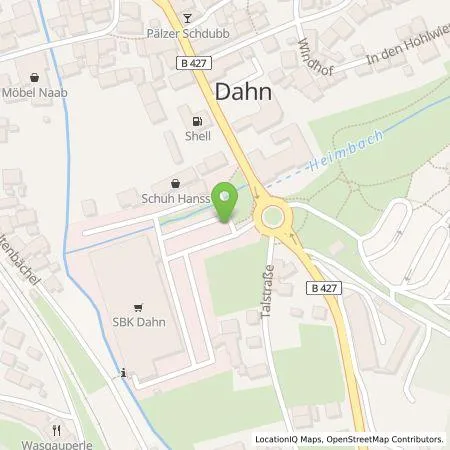 Standortübersicht der Tankstelle Pfalzwerke AG in 66994 Dahn