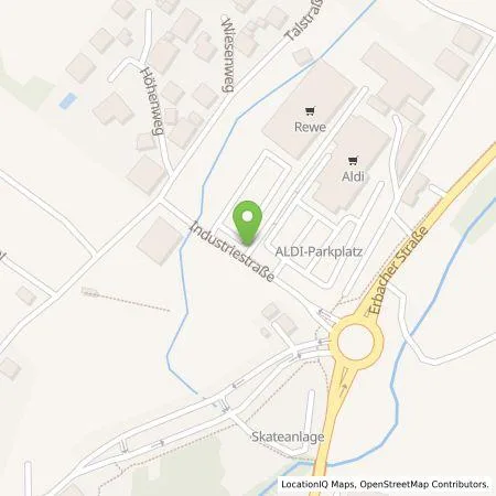 Standortübersicht der Tankstelle Pfalzwerke AG in 64658 Fürth