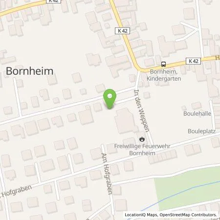 Standortübersicht der Tankstelle Pfalzwerke AG in 76879 Bornheim