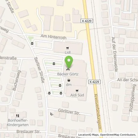 Standortübersicht der Tankstelle Pfalzwerke AG in 69502 Hemsbach