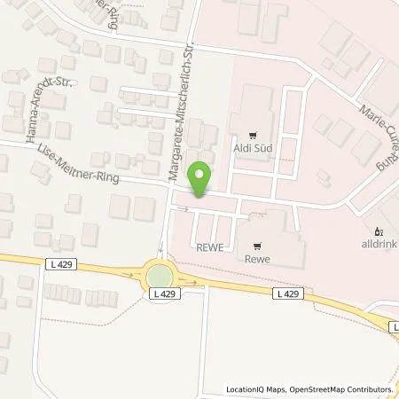 Standortübersicht der Tankstelle Pfalzwerke AG in 55291 Saulheim