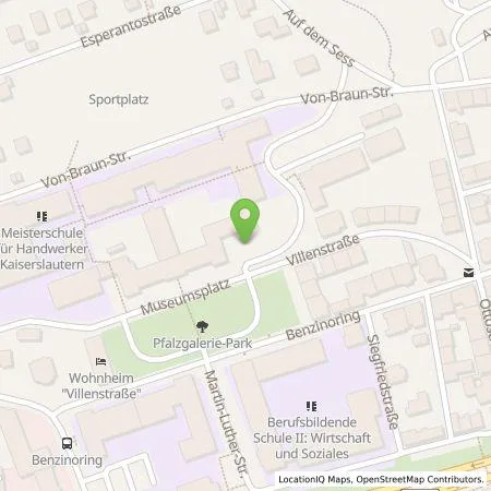 Standortübersicht der Tankstelle Pfalzwerke AG in 67657 Kaiserslautern