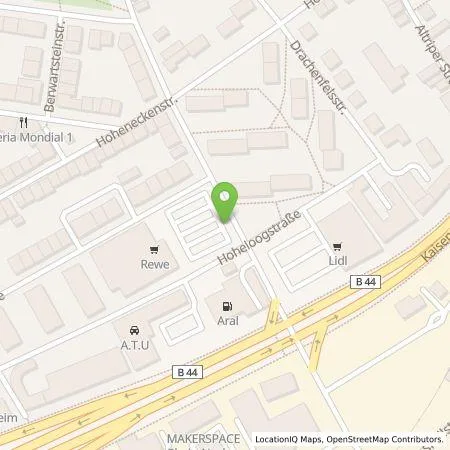 Standortübersicht der Tankstelle Pfalzwerke AG in 67065 Ludwigshafen am Rhein