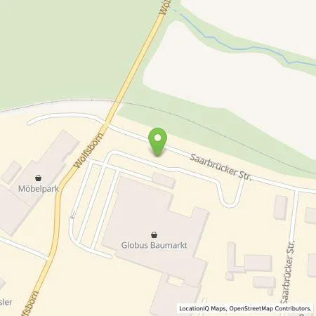 Standortübersicht der Tankstelle Pfalzwerke AG in 66679 LOSHEIM AM SEE