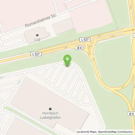 Standortübersicht der Tankstelle Pfalzwerke AG in 67071 Ludwigshafen am Rhein