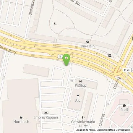 Standortübersicht der Tankstelle Pfalzwerke AG in 24143 Kiel